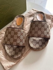 Gucci Gg Supreme Canvas Slide