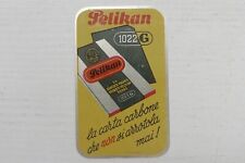 Calendario Pelika 1950 in metallo - S. A. Gunter Wagner Prodotti Pelikan Milano