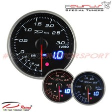 Manometro Analogico/Digitale Pressione Turbo -1+3 bar DEPO Racing da 60mm