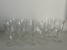 Set bicchieri cristallo 16pz