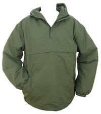 verde oliva con cappuccio