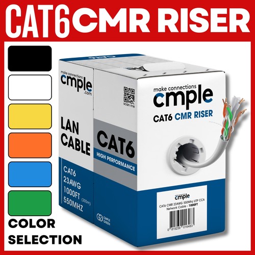 Cavo ethernet riser cat6 1000 - cavo,