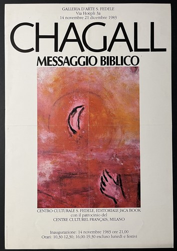 Marc chagall poster - marc, mostra