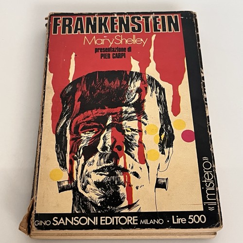 Libro vintage frankenstein - libro,