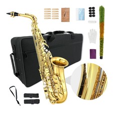 Set Completo Sax Alto Gold Eb