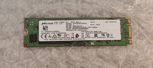 Micron ssd sata 256gb 2280 - micron,