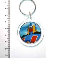 keyring cartoni animati sigla tv 70 80 anime gakeen magnetico robot toy action