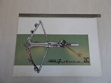 DEPLIANT ORIGINALE LANCIA FULVIA 2C BROCHURE PROSPEKT