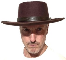 Cappello da cowboy western CLINT EASTWOOD - feltro di lana - ottimo regalo - pugno di dollari
