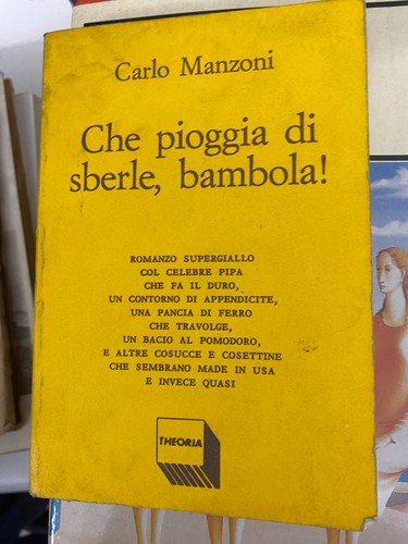 Carlo manzoni che pioggia di - manzoni,,