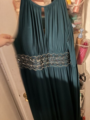 Maxi abito richards teal - abito, r&m