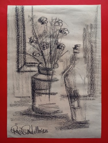 Disegno carboncino - (, arte