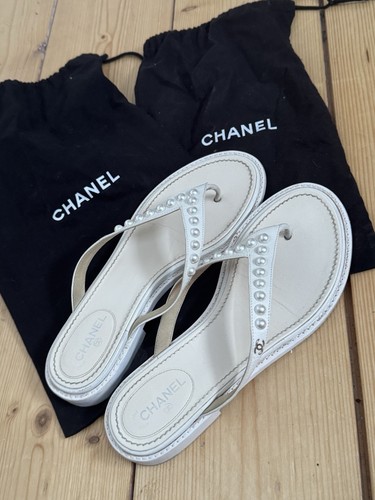 Sandali infradito chanel pelle - infradito,