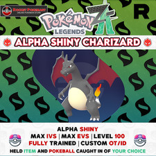 Alpha Shiny Charizard -
