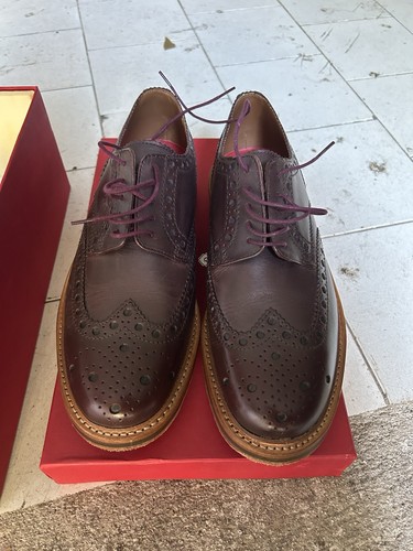 Grenson archie burgundy - archie,