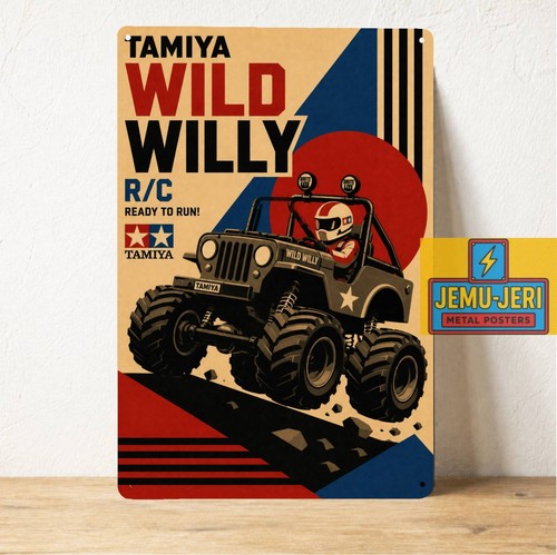 Poster metallo per auto - poster,