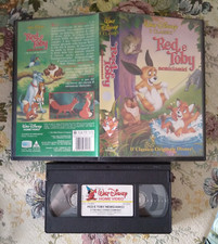 VHS Red e Toby - Walt Disney 1995