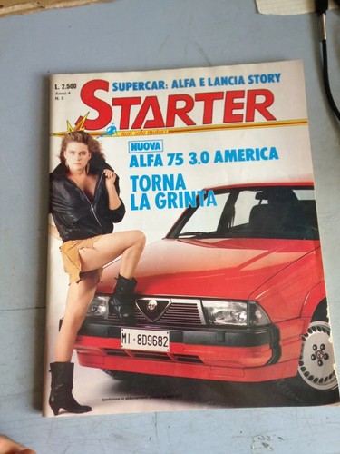 Starter 1987 alfa romeo 75 - 1987,