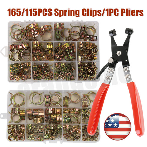 165 115pcs 22mm spring - 165/115pcs, clips