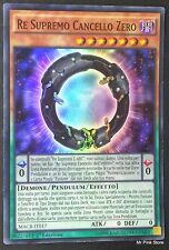 RE SUPREMO CANCELLO ZERO Super Rara in Italiano  MACR-IT017 YUGIOH