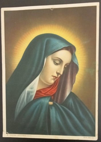 Santino stampa madonna - stampa,