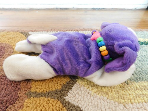 Peluche cane cucciolo - , viola