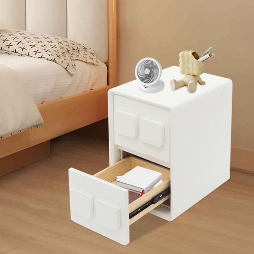 Comodino bianco con - comodino,,