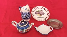 Lotto di 4 ceramiche miste +