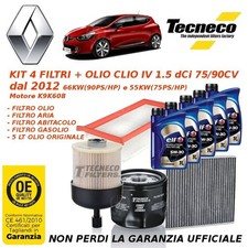 KIT TAGLIANDO 4 FILTRI + OLIO