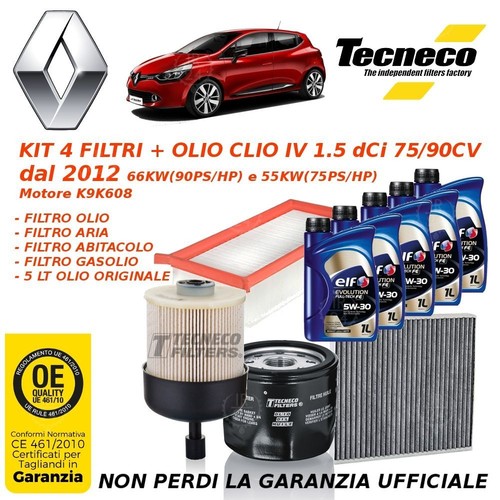 Kit tagliando filtri olio - tagliando,