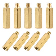 M3x14mm+3mm Male-Female Brass