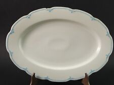 ANTICO 1926 ART DECO PREZIOSO VASSOIO OVALE PORCELLANA KPM ROSENTHAL DIFETTO