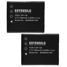 2 Batteries pour Casio Exilim