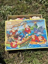 Clementoni Disney Duck Tales Maxi Puzzle 24 Pcs Vintage 1983 Storico 24020 69x48
