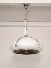 Rare 70s HARVEY GUZZINI Acrylic Pendant Lamp mod 3000 QUADRIFOGLIO by L. MASSONI