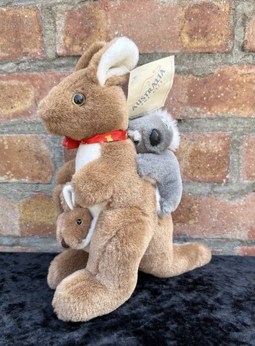 Kangaroo joey con koala - &,
