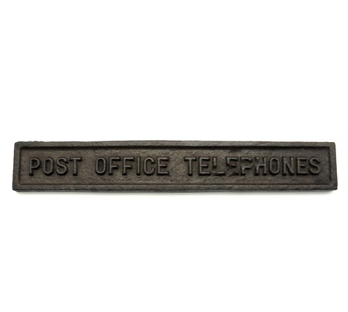 Vintage cast iron post - iron, office