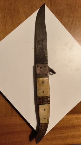 Coltello pieghevole vintage - vintage, da