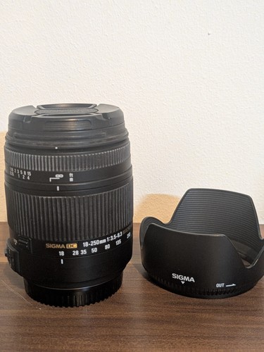 Sigma 250 5 - sigma, 18-250