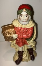 Nativity vintage ceramic crib piece wise man magi 14 cm tall replacement  