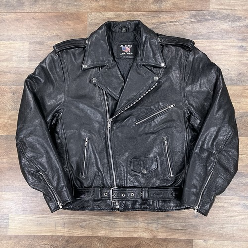 Giacca pelle vintage tutto