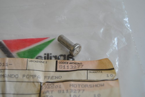 Rear brake pump plug rear