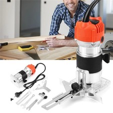 Fresatrice legno, 220V Rifilatore Fresatrice Verticale per Legno, (h6Q)