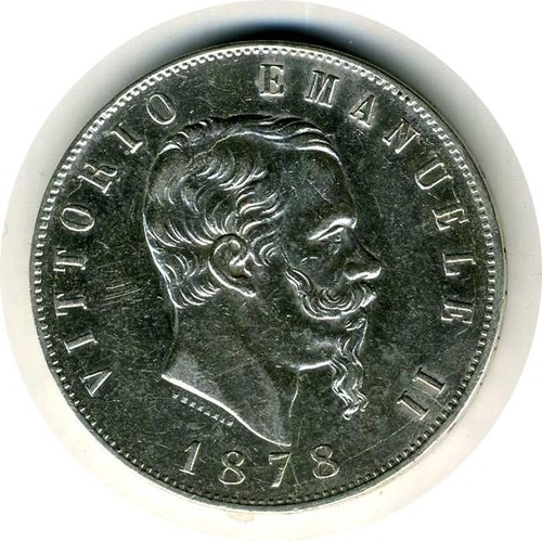 Regno italia 5 - 5, 1878