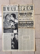L' EUROPEO settimanale  Anno V