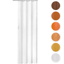 Porte Soffietto Scorrevole PVC Porta Doccia Arredamento 80 x 203 cm 