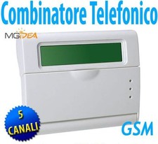 COMBINATORE TELEFONICO GSM VOX ITALIA 5 CANALI PER CENTRALE ALLARME ANTIFURTO z
