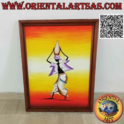 Quadro dipinto mano legno - quadro,