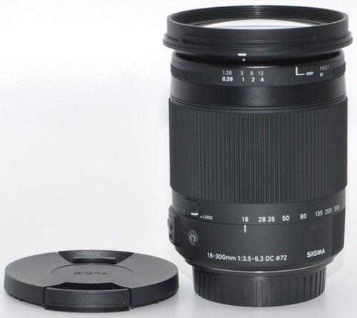 Obiettivo sigma 3 18 - obiettivo, 3,5-6,3/18-300