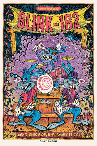 Blink 182 sydney - sydney, 2024